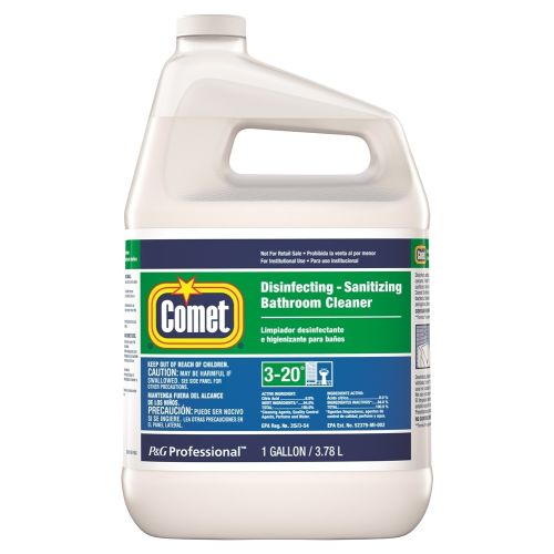 Comet Disinfecting Bathroom Cleaner, Closed Loop, 1 Gallon